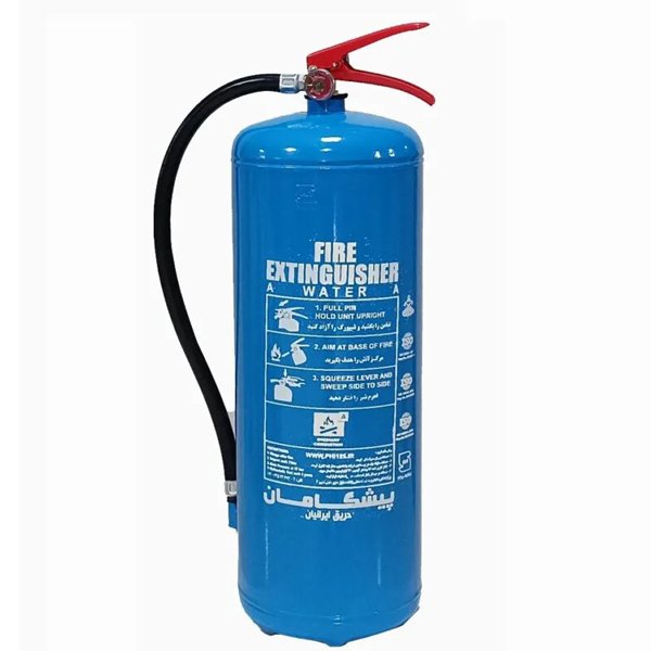 کپسول آتش نشانی آب و گاز 6 لیتری اپوکسی پیشگامان