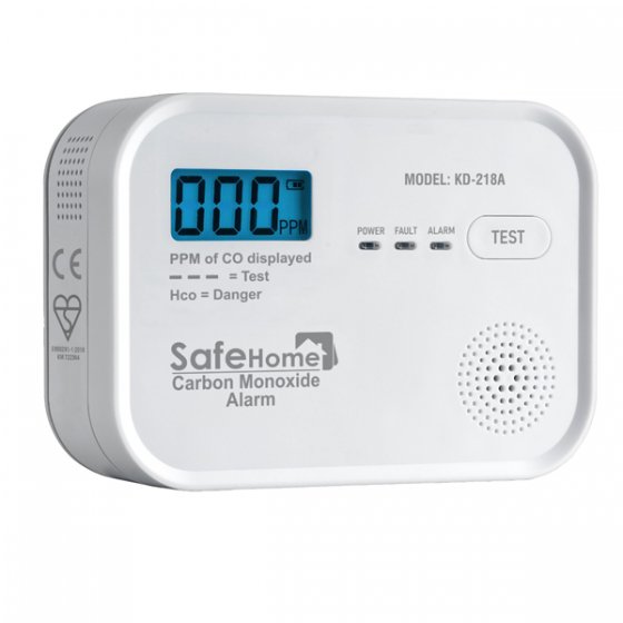 دتکتور گاز مونوکسید کربن سیف هوم KD-218A