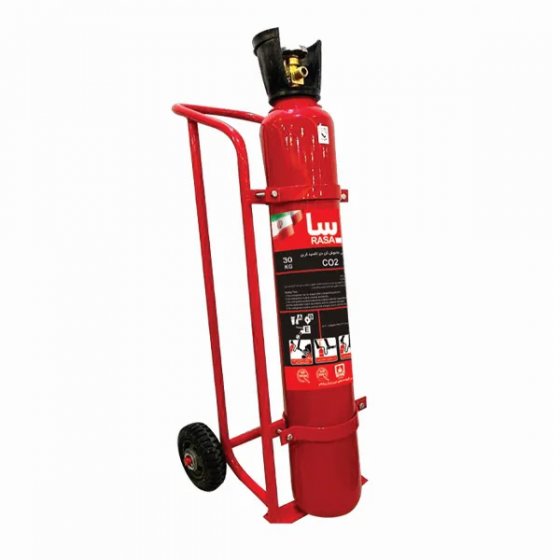 کپسول 30 کیلویی CO2 رسا