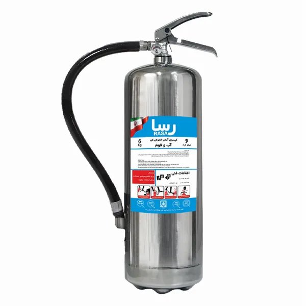 کپسول آب و فوم 6 لیتری رسا