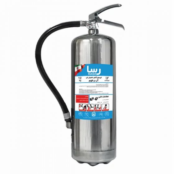 کپسول آب و فوم 12 لیتری رسا